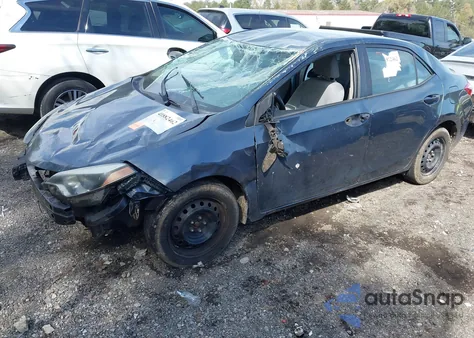 2016 Toyota Corolla Le from USA, damaged, VIN 5YFBURHE8GP375636